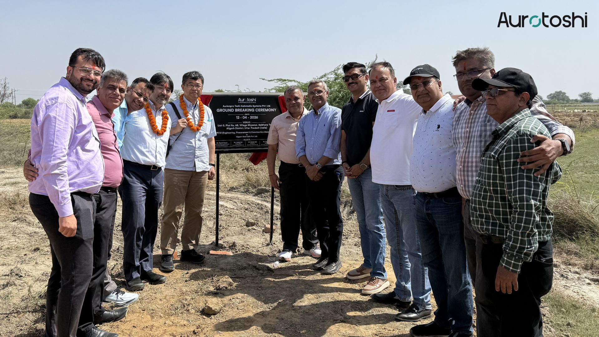 Scaling New Heights: Aurotoshi Breaks Ground on 110,000+ Sq. Ft. Smart Manufacturing Facility near Aligarh